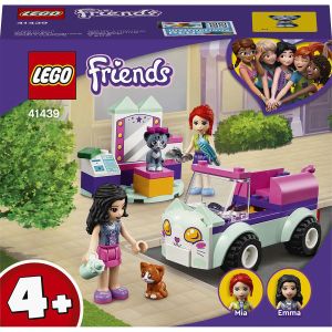 LEGO® Friends: Masinuta de ingrijire a pisicilor 41439, 60 piese, Multicolor