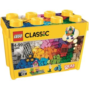 LEGO® Classic: Cutie mare de constructie creativa 10698, 790 piese, Multicolor
