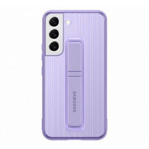 Husa de protectie telefon Samsung, Protective Standing Cover pentru Samsung Galaxy S22+, Lavender