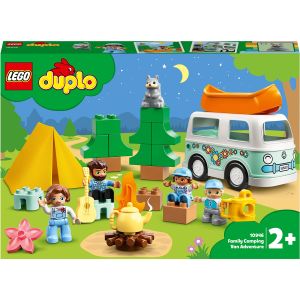 LEGO® DUPLO: Rulota de camping a familiei 10946, 30 piese, Multicolor