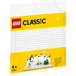 LEGOÂ® Classic - Placa de baza alba 11010, O piesa