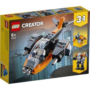 LEGOÂ® Creator - Drona cibernetica 31111, 113 piese