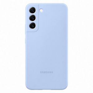 Husa telefon Samsung pentru Samsung Galaxy S22, Silicone Cover, Sky Blue