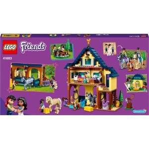 LEGOÂ® Friends - Centrul de calarie din padure 41683, 511 piese