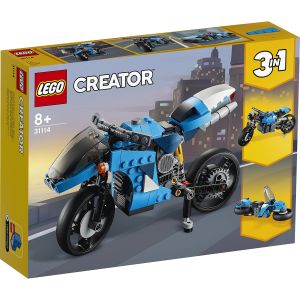LEGOÂ® Creator - Super Motocicleta 31114, 236 piese
