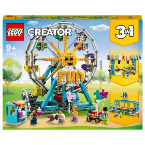LEGO® Creator: Ferris Wheel 31119, 1002 piese, Multicolor