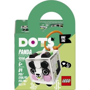 LEGO® DOTS- Breloc Panda 41930, 84 piese, Multicolor