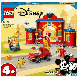 LEGO® Disney: Mickey si prietenii: Statia si camionul de pompieri 10776, 144 piese, Multicolor