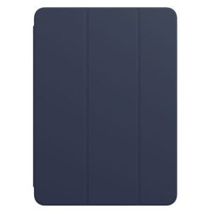 Husa de protectie telefon tableta Apple Smart Folio pentru iPad Air (4th Gen) 10.9", mh073zm/a, Poliuretan, Deep Navy