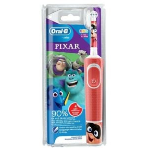 Periuta de dinti electrica, Oral-B Vitality 100 Kids Best of Pixar Pack, Red
