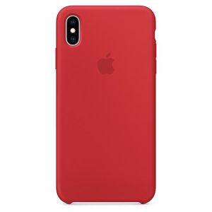 Husa telefon Apple pentru iPhone XS Max, Silicon, Red