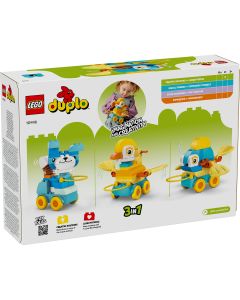 LEGO DUPLO: Animale pe roti 3in1, 10448
