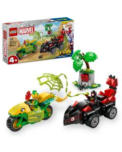 LEGO Marvel Super Heroes: Spin si Electro in dino-vehicule