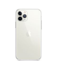 Husa de protectie telefon Apple pentru Iphone 11 Pro Max, Silicon, MX0H2ZM/A, Clear Case