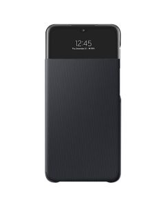 Husa Samsung Smart S View Wallet Cover pentru Samsung Galaxy A32 5G, EF-EA326PBEGEE, Negru