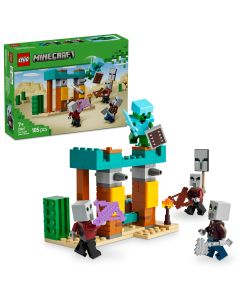 LEGO Minecraft: Patrula Illager in desert