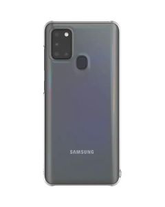 Husa de protectie telefon Samsung Hard Case pentru Samsung Galaxy A21s, GP-FPA217WSATW, Transparent