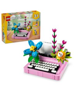 LEGO Creator: Masina de scris cu flori