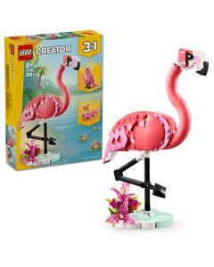 LEGO Creator: Animale salbatice: Flamingo roz, 31170