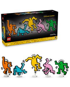 LEGO Art: Keith Haring Figurine care danseaza, 31216