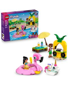 LEGO Friends: Petrecere la piscina cu unicornul si flamingo, 42658