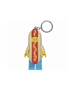 LEGO Lampi si brelocuri cu LED: Breloc cu lanterna LEGO Baiatul Hot Dog
