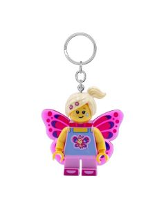 LEGO Lampi si brelocuri cu LED: Breloc LEGO Iconic cu LED - Fata Fluture