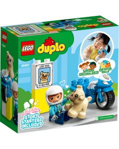 LEGO DUPLO: Motocicleta de politie