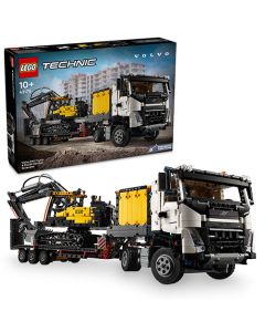 LEGO Technic: Camionul FMX si excavatorul electric EC230 de la Volvo