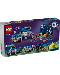 LEGO Friends: Vehicul de camping pentru observarea stelelor