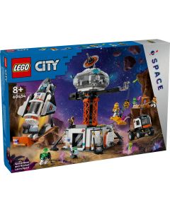 LEGO City: Baza spatiala si platforma de lansare a rachetei