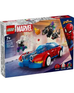 LEGO Marvel Super Heroes: Masina de curse a Omului Paianjen si Venom Green Goblin