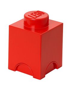 LEGO Cutii depozitare: Cutie depozitare LEGO 1 rosu