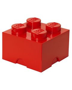 LEGO Cutii depozitare: Cutie depozitare LEGO 2x2 rosu