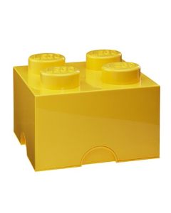 LEGO Cutii depozitare: Cutie depozitare LEGO 4 galben