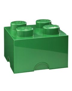 LEGO Cutii depozitare: Cutie depozitare LEGO 4 verde inchis