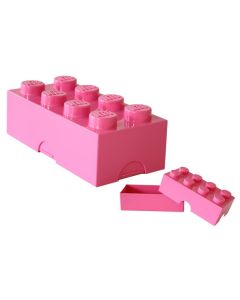 LEGO Recipiente alimentare: Cutie LEGO pentru sandwich roz