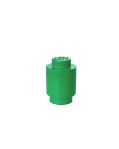 LEGO Cutii depozitare: Cutie depozitare rotunda LEGO 1 verde inchis