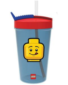 LEGO Recipiente alimentare: Pahar LEGO Classic cu pai