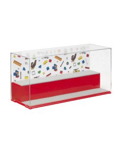 LEGO Cutii depozitare: Vitrina LEGO - Rosu