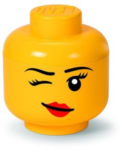 LEGO Cutii depozitare: Cutie depozitare S cap minifigurina LEGO - Whinky