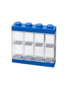 LEGO Cutii depozitare: Cutie albastra pentru 8 minifigurine LEGO
