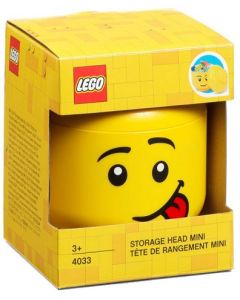 LEGO Cutii depozitare: Cutie depozitare S cap minifigurina