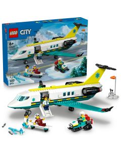 LEGO City: Avion-ambulanta pentru urgente, 60465