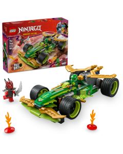 LEGO Ninjago: Masina de curse pull-back a lui Lloyd