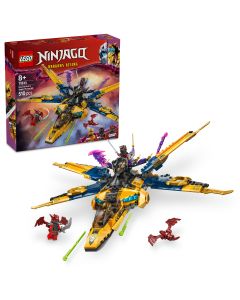 LEGO Ninjago: Superavionul cu reactie al lui Ras si Arin