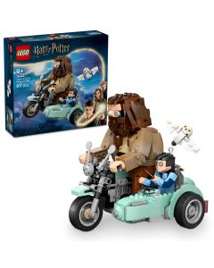 LEGO Harry Potter: Hagrid si Harry pe motocicleta