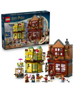 LEGO Harry Potter: Furnituri Vajthat de calitate si magazin de inghetata, 76452
