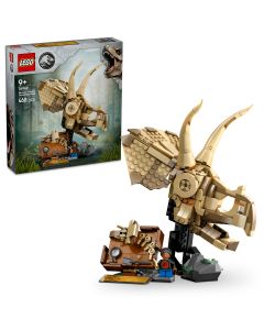 LEGO Jurassic World: Fosile de dinozaur - craniu de Triceratops