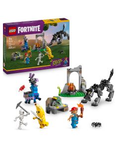 LEGO FORTNITE: Tabara lui Peely si Sparkplug, 77075